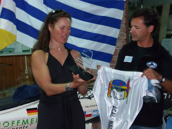 Freya Hoffmeister en Uruguay