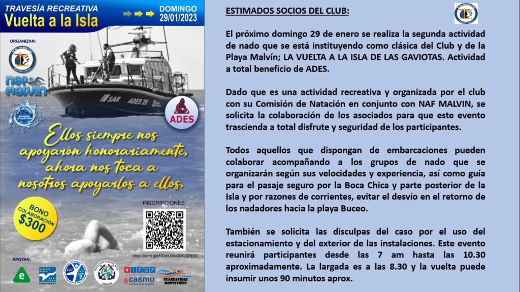 TRAVESÍA "LA VUELTA A LA ISLA 2023"