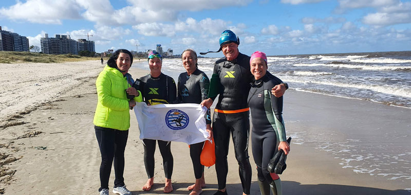 Jornada de Natación con Aletas - ACAL - Playa Malvín