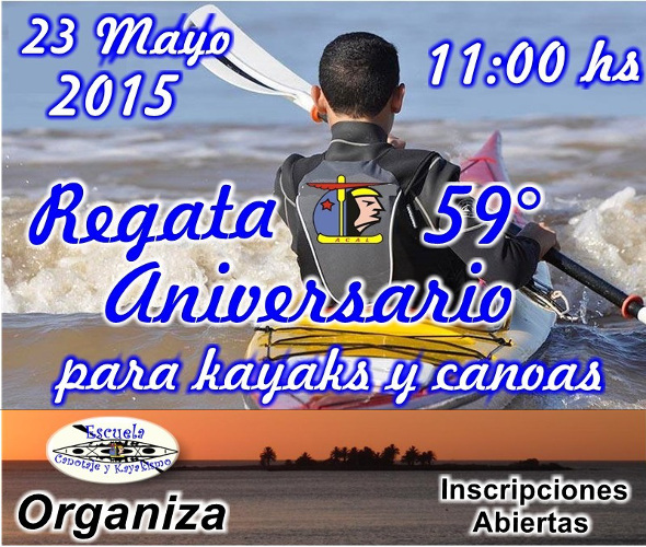 Regata de Canotaje 59º Aniversario