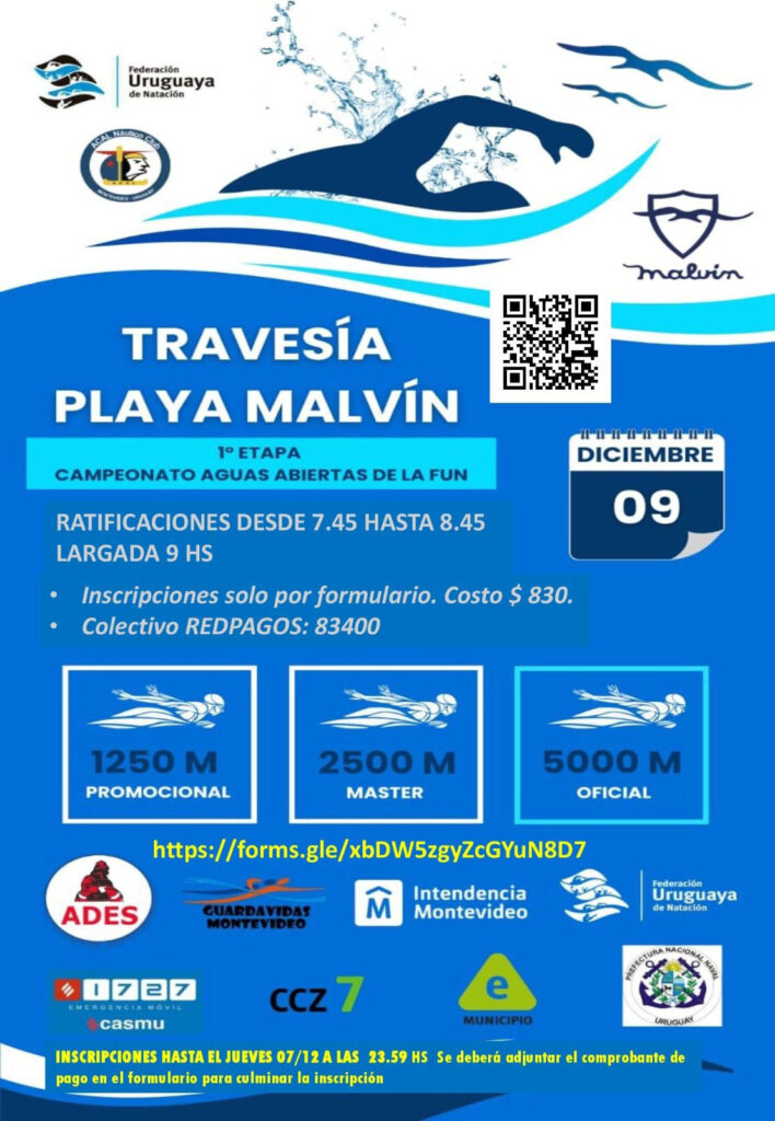 Travesía playa Malvín